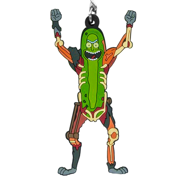 Rick and Morty Pickle Rat Rick Keychain